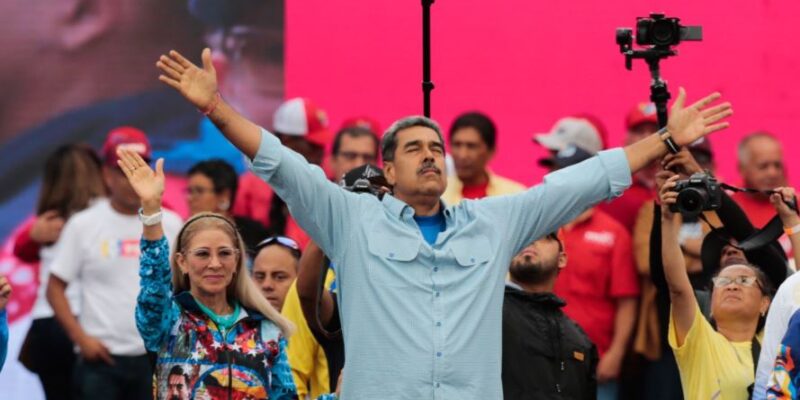 Cierre de campaña de Maduro - Prensa presidencial