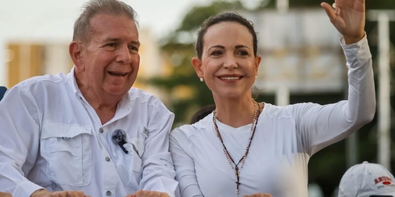 Edmundo González y María Corina Machado