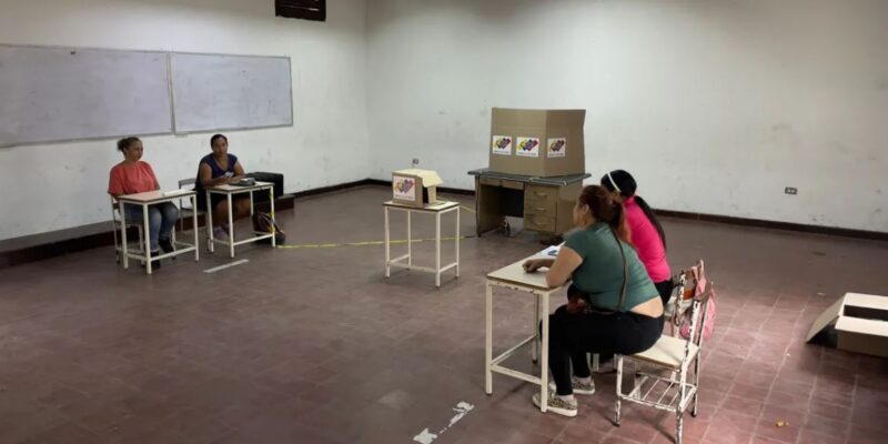Mesas de votación