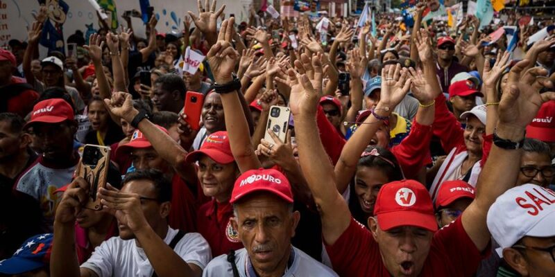 simpatizantes oficialistas