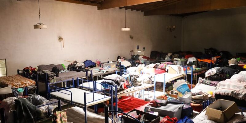 albergue de migrantes
