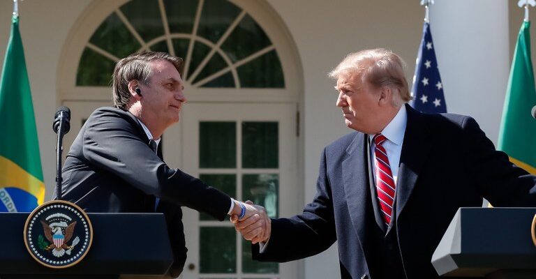 Jair Bolsonaro y Donald Trump