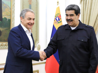 José Luis Rodríguez Zapatero y Nicolás Maduro