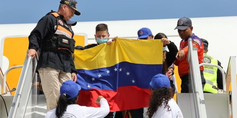 migrantes venezolanos