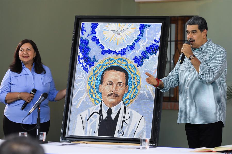 Maduro - retrato de José Gregorio Hernández