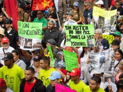Protesta deportados