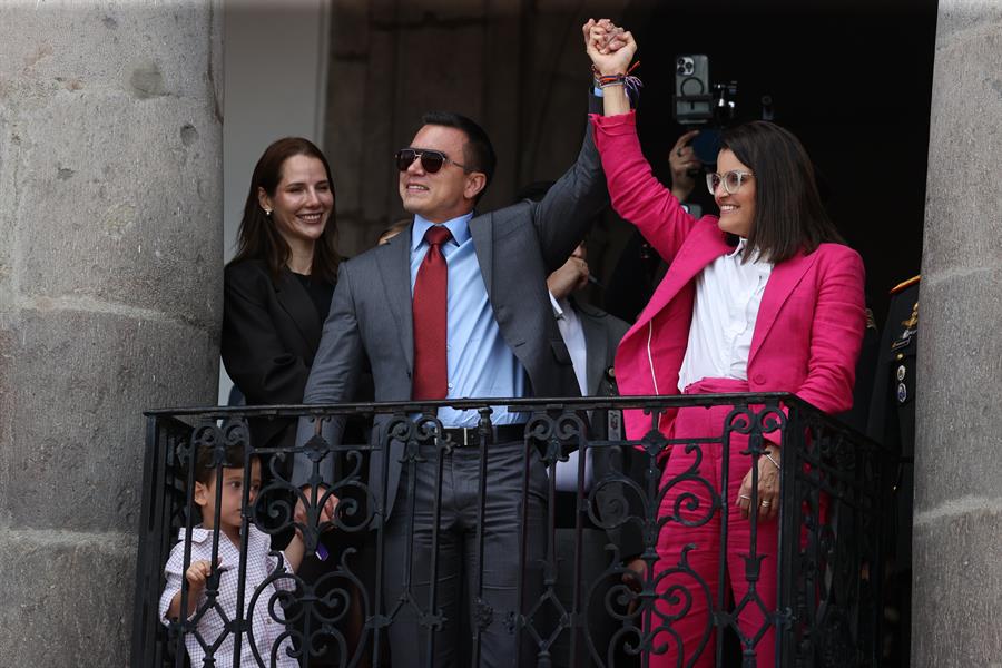 Daniel Noboa - María José Pinto