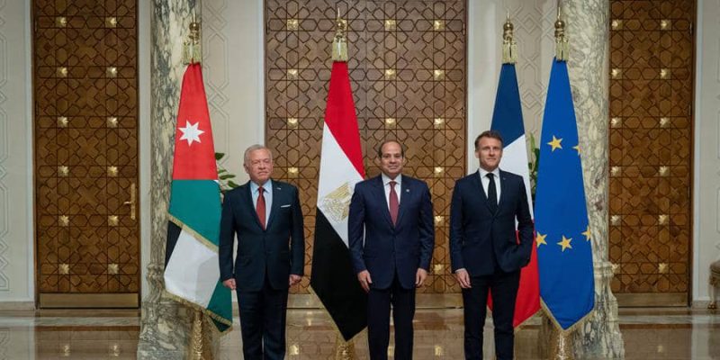 Francia, Egipto y Jordania