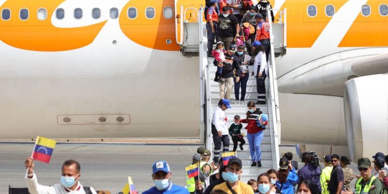 migrantes venezolanos