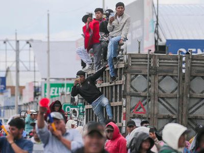 Protestas en Ecuador