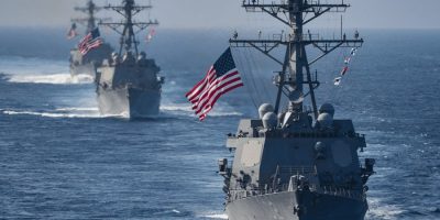 Buques de EEUU - mar Caribe - Venezuela