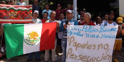 Caravana migrantes México