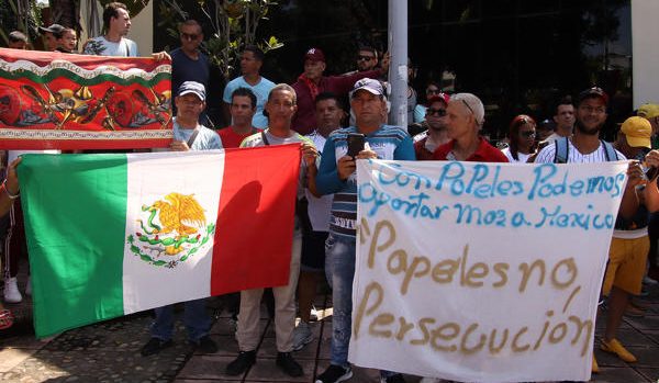 Caravana migrantes México