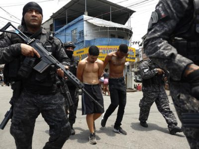 Operativo en favelas de Rio de Janeiro