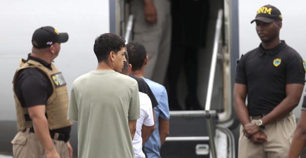 Panamá - EEUU - vuelo de deportación