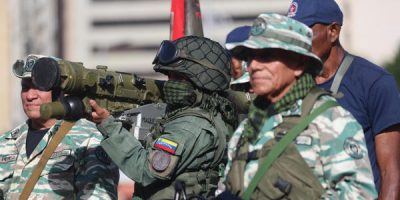 Ejercicios militares en Venezuela