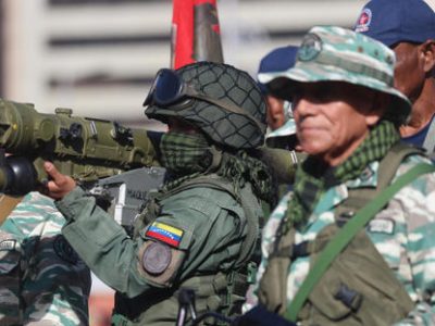 Ejercicios militares en Venezuela