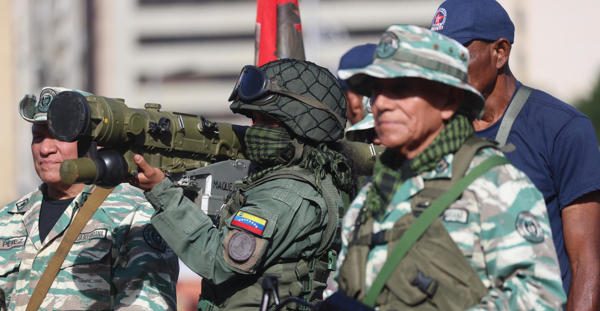 Ejercicios militares en Venezuela