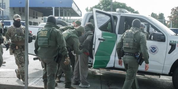 Detención de migrantes en EEUU