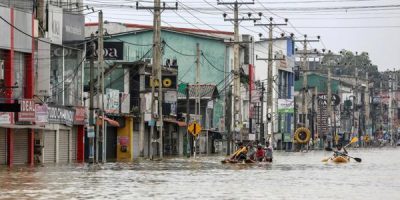 Inundaciones en Sri Lanka