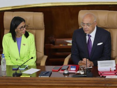 Delcy y Jorge Rodríguez