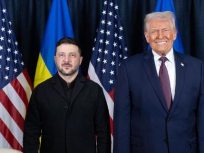 Volodimir Zelenski y Donald Trump