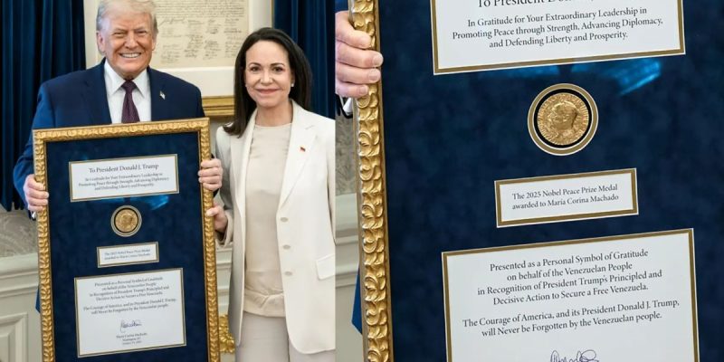 María Corina Machado - Donald Trump