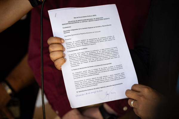 Lista de presos políticos