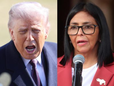 Donald Trump - Delcy Rodríguez