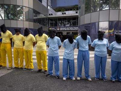 Familiares de presos políticos