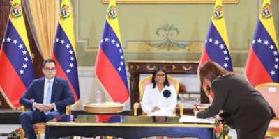 Delcy Rodríguez - Chevron