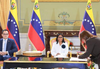 Delcy Rodríguez - Chevron