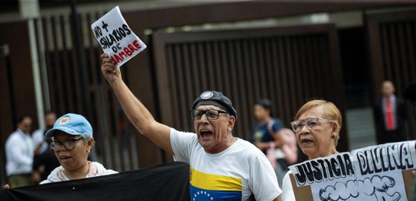 Protesta de trabajadores