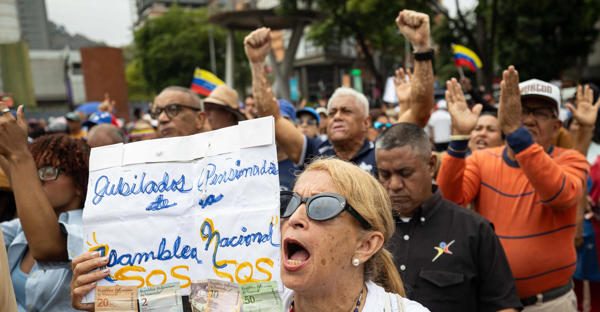 Protesta por salarios