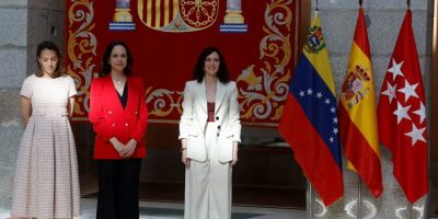 María Corina Machado en Madrid