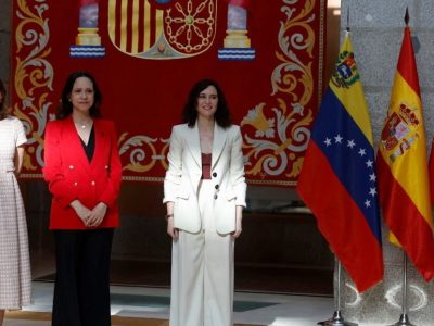 María Corina Machado en Madrid