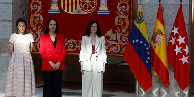 María Corina Machado en Madrid