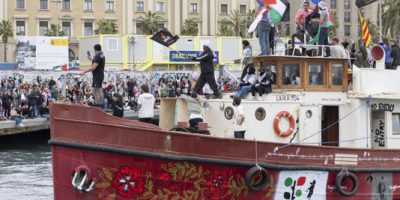 El Ejército israelí comienza a interceptar los barcos de la Flotilla rumbo a Gaza