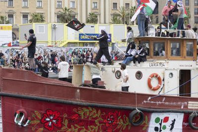El Ejército israelí comienza a interceptar los barcos de la Flotilla rumbo a Gaza