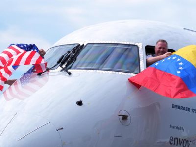 EEUU - Venezuela - conexión aérea