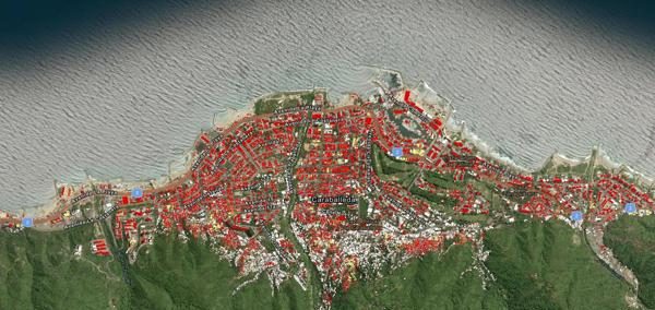 Unos 59.000 edificios afectados por el seísmo, según una primera evaluacion de la NASA