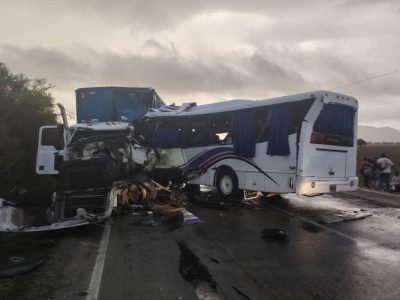 Accidente en Clarines