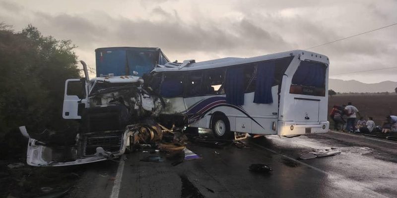 Accidente en Clarines