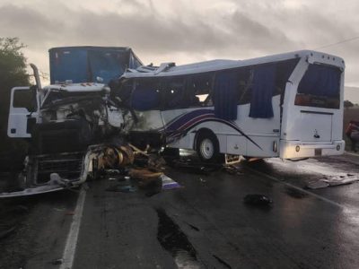 Accidente en Clarines