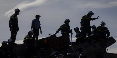 Rescatistas en Catia La Mar
