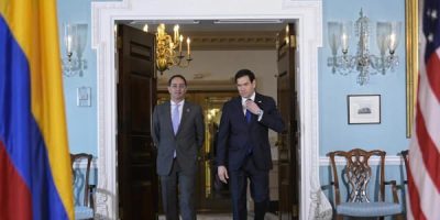 Rubio recibe al vicepresidente electo de Colombia para mostrar respaldo al nuevo Gobierno
