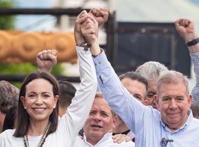 Machado y González esperan que diálogo entre chavismo y un grupo opositor logre elecciones en Venezuela