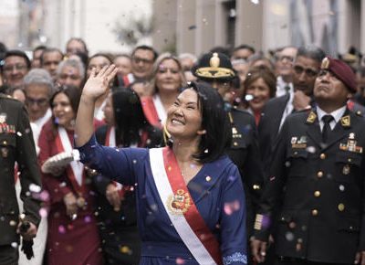 Fujimori inicia su mandato en Perú enfocada en combatir el crimen y reducir desigualdades