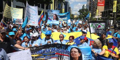 María Corina Machado asegura que la "transición viene" en Venezuela