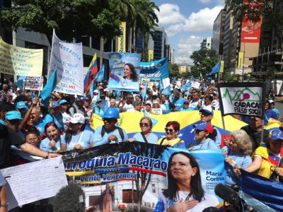 María Corina Machado asegura que la "transición viene" en Venezuela